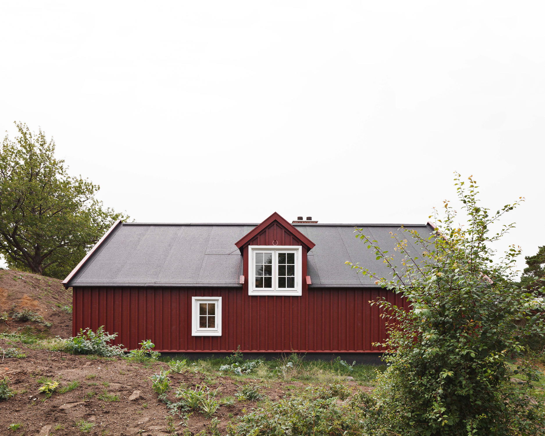 Sanierung einer Holzhütte von Johansen Skovsted Arkitekter