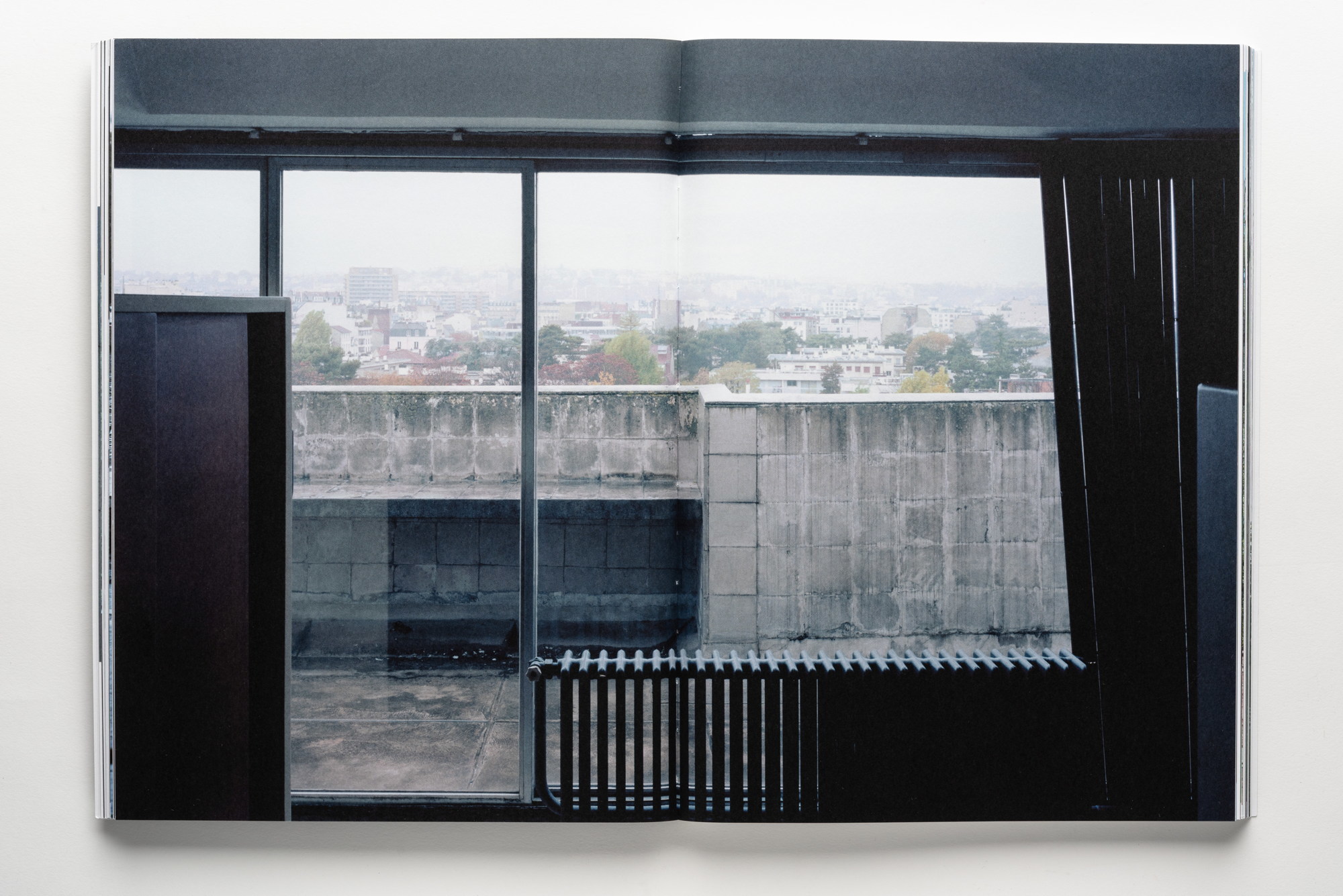 So schön hatte es der Meister: Blick aus Le Corbusiers Apartment in der Rue Nungesser-Coli (1931–34) im Westen von Paris