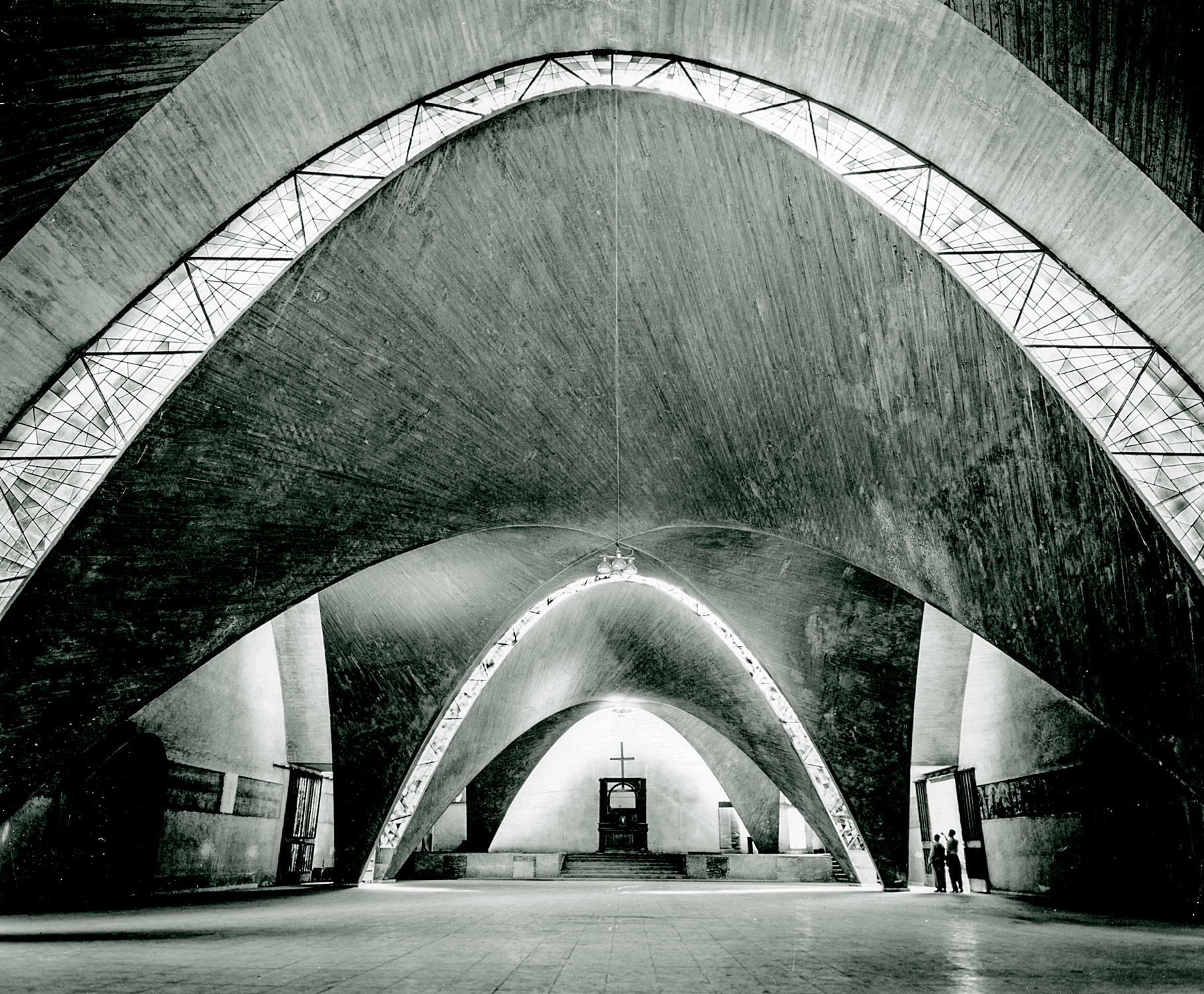 Kapelle San Antonio de las Huertas in Mexiko, 1956. Enrique de la Mora, Félix Candela