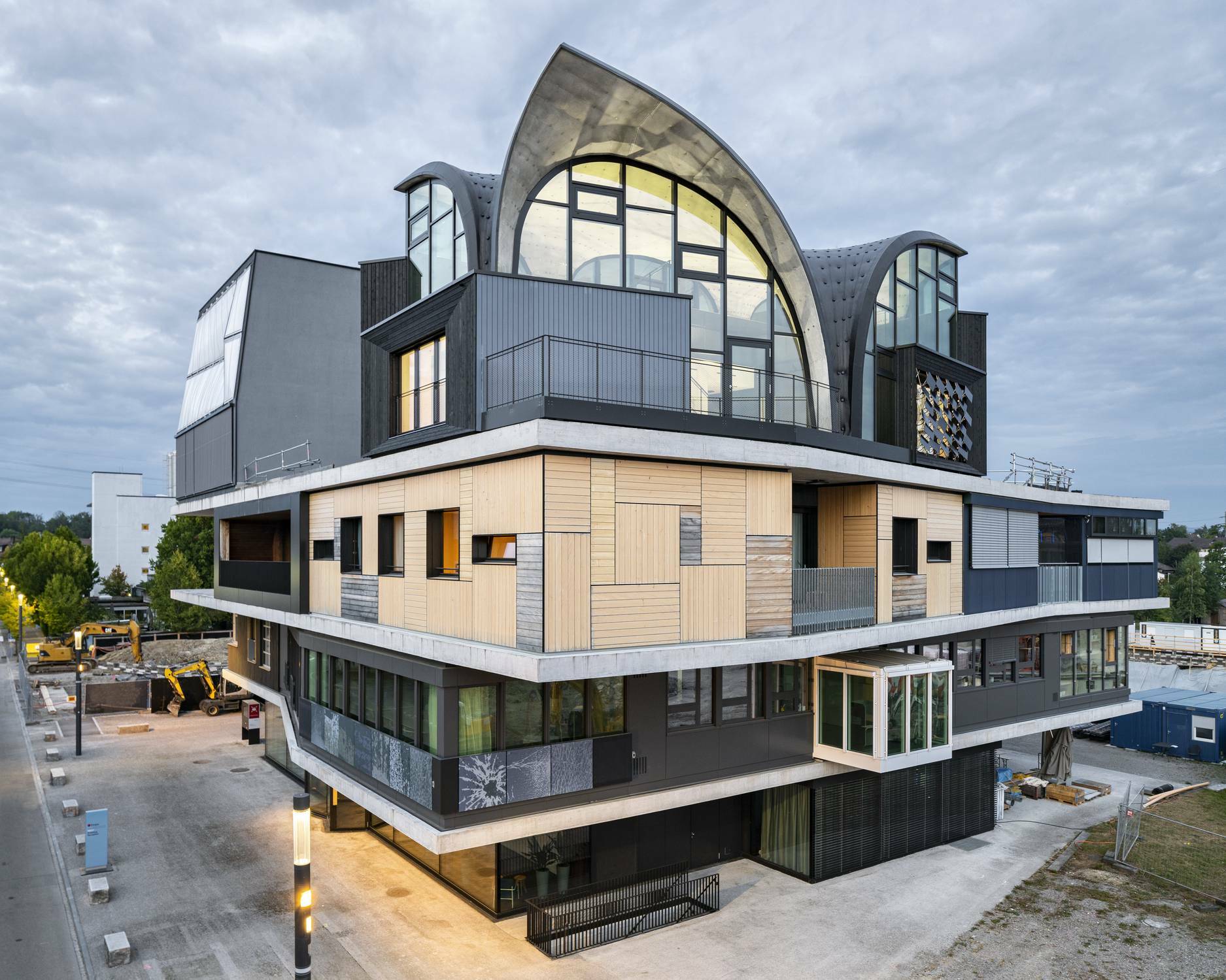 Büro-Modul im Dübendorfer NEST-Gebäude