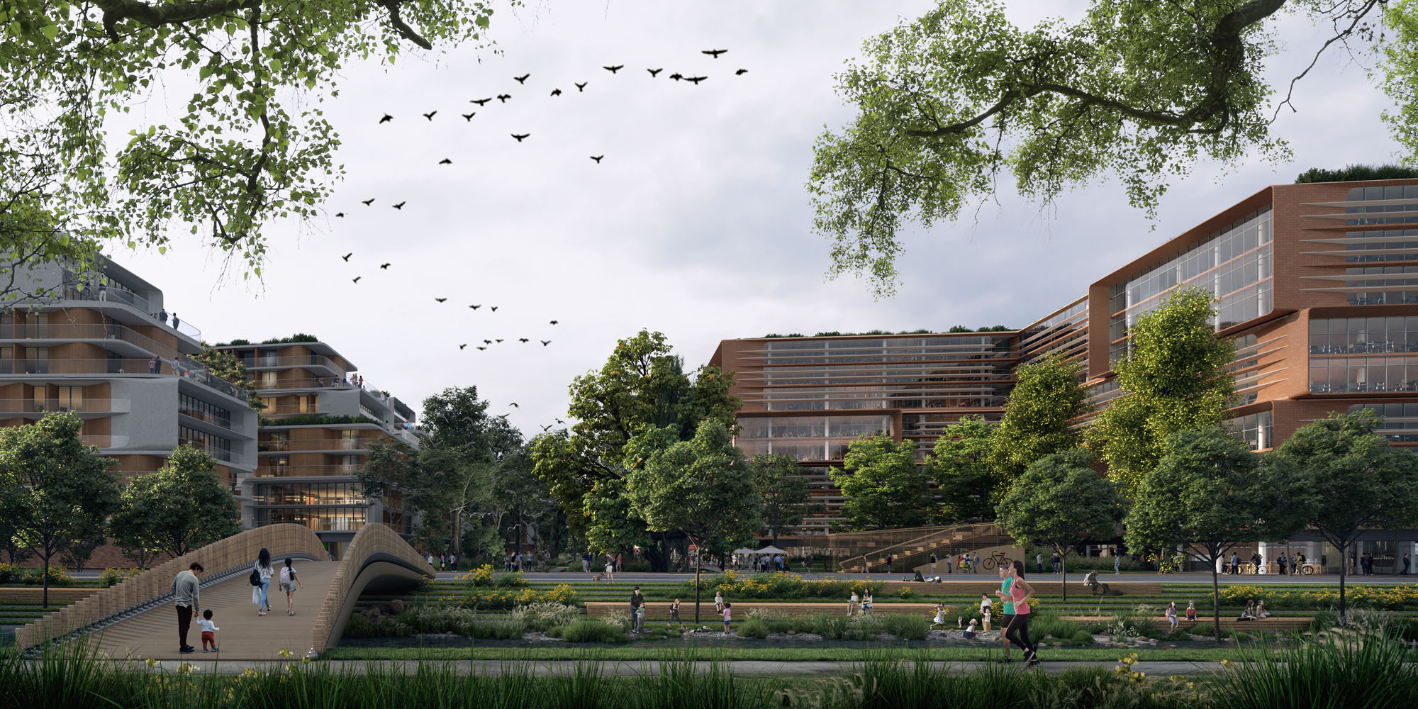 Pläne für Zuglo-Quartier in Budapest von Zaha Hadid Architects