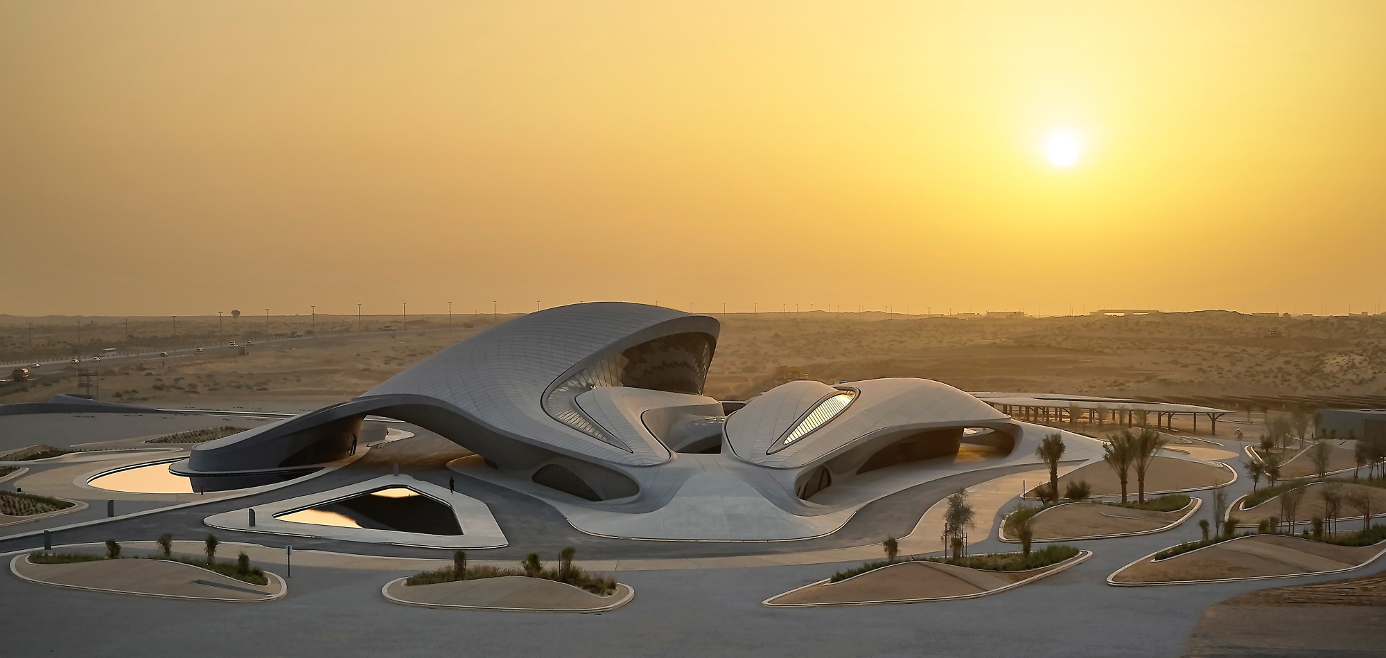 Firmenzentrale in Sharjah von Zaha Hadid Architects