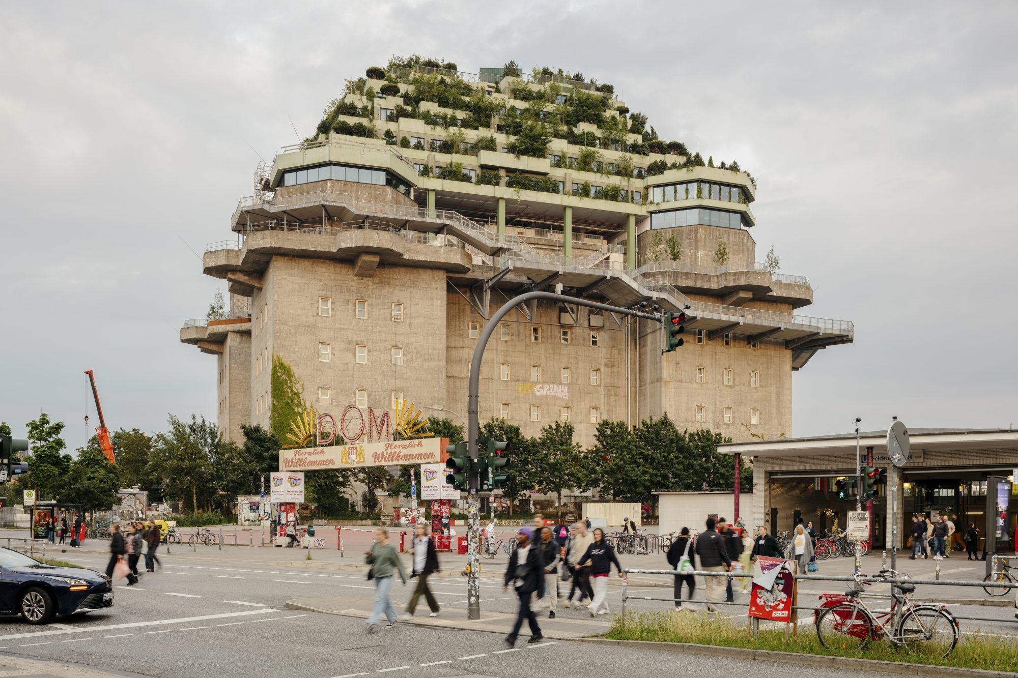 Aufstockung des Flakturm IV in Hamburg 