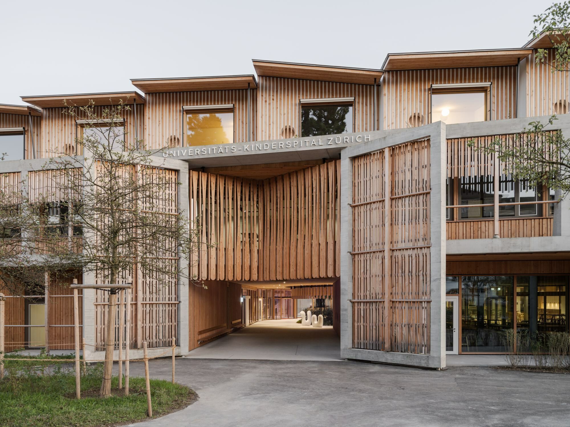 Kinderkrankenhaus von Herzog &amp; de Meuron in Zürich