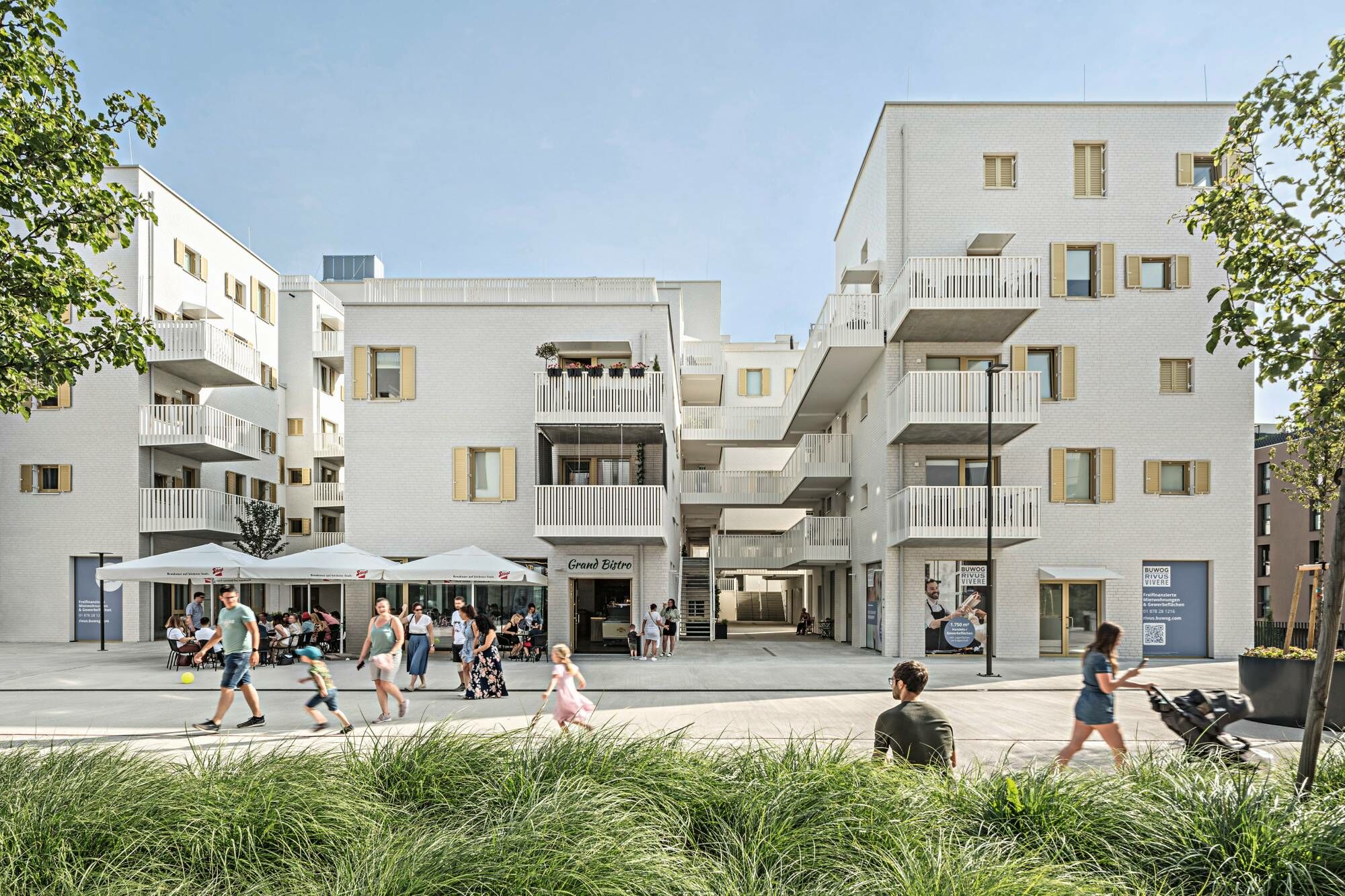 1. Preis 2024: „Stadt statt Siedlung“ – Rivus Vivere in Wien von PPAG architects