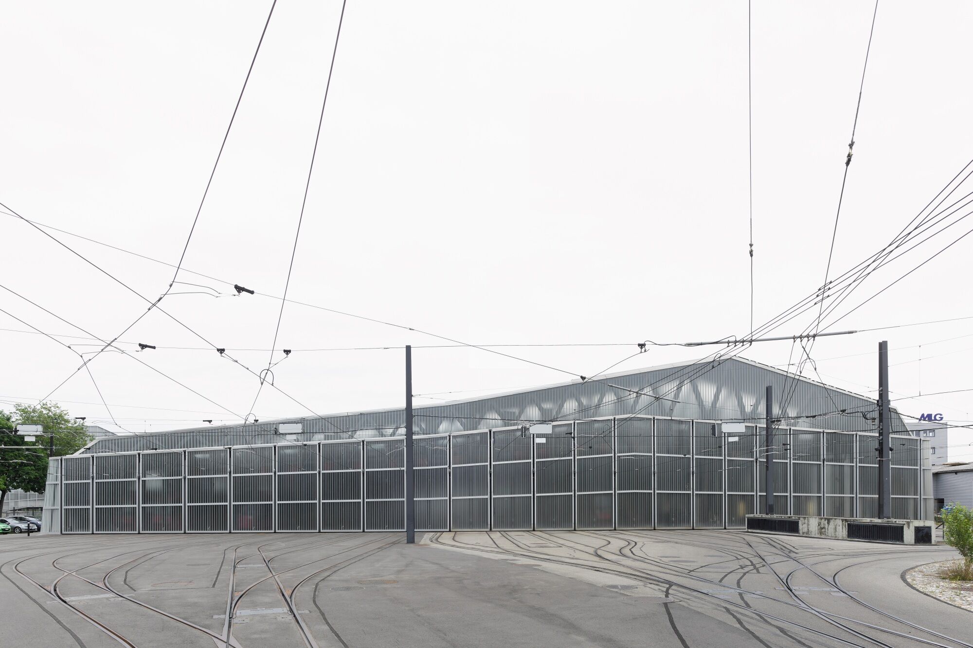 Erweitertes Tramdepot in Bern von Penzel Valier