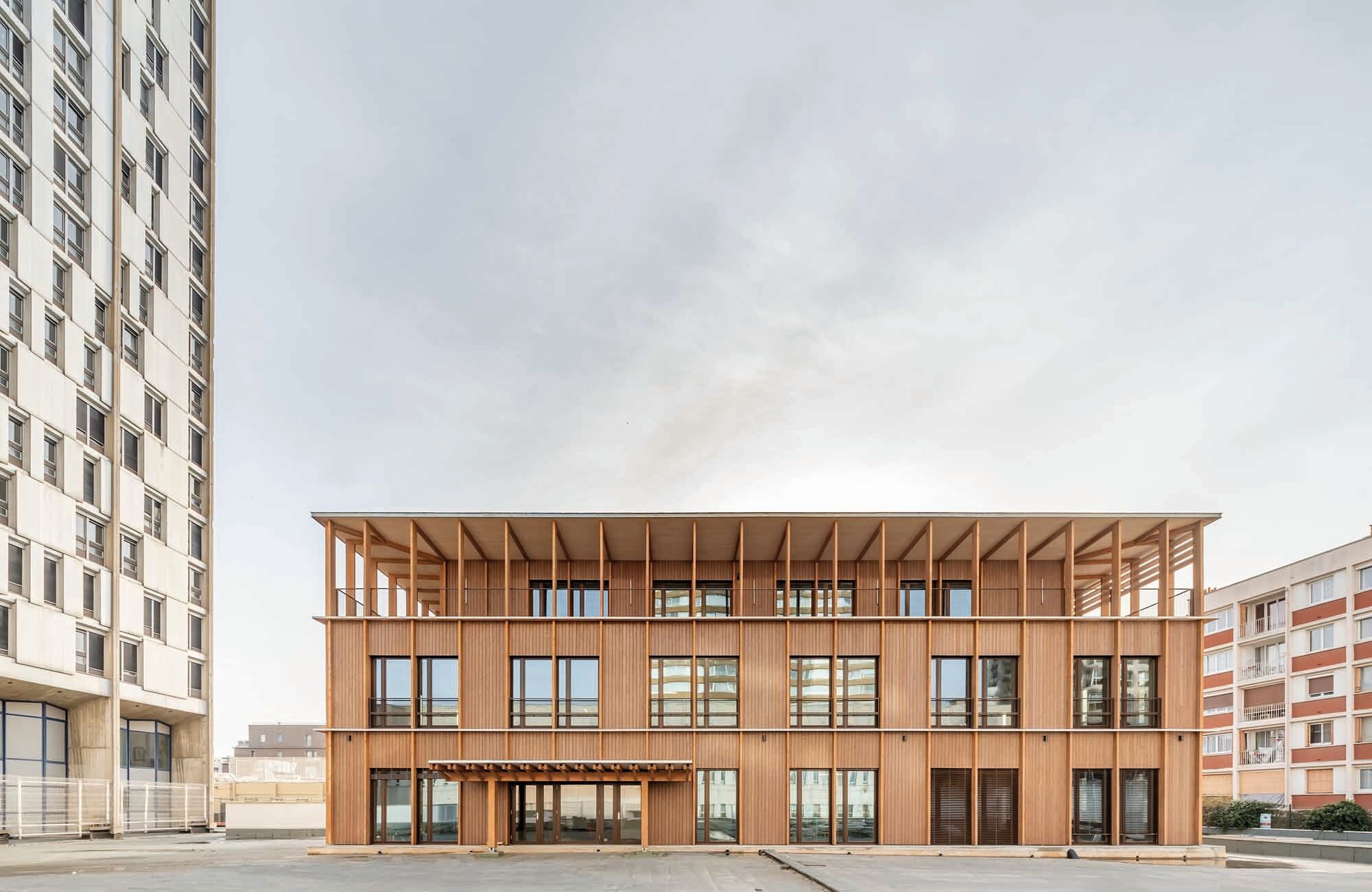 Umbau einer Krippe in Paris von nunc architectes 

 
