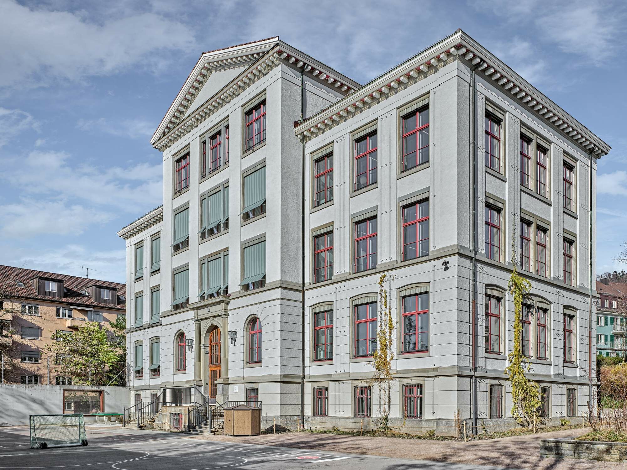 Schulsanierung in Zürich von Bischof Föhn Architektur
 